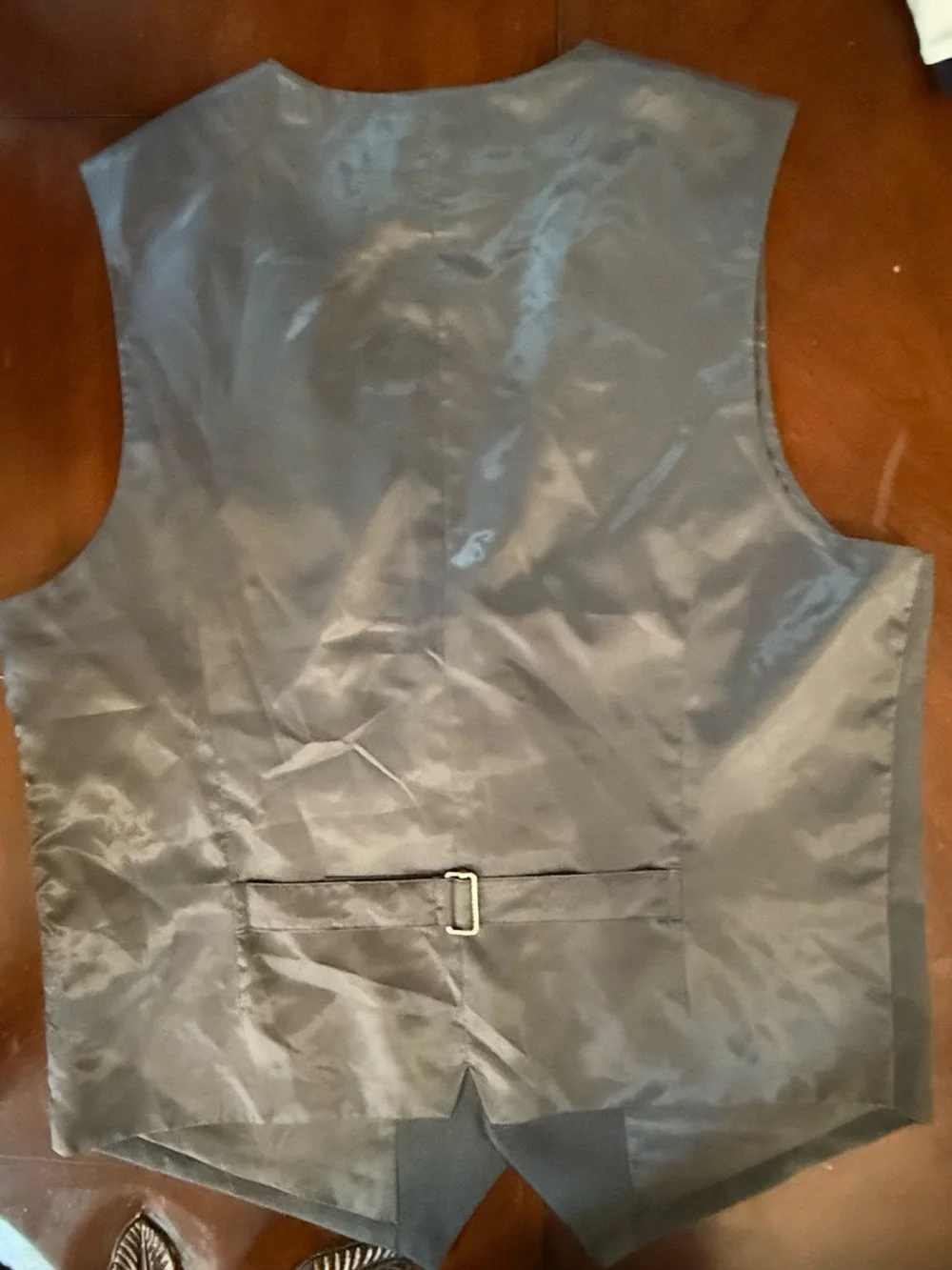Perry Ellis Men’s Charcoal Gray Button-Front Waistcoat Vest